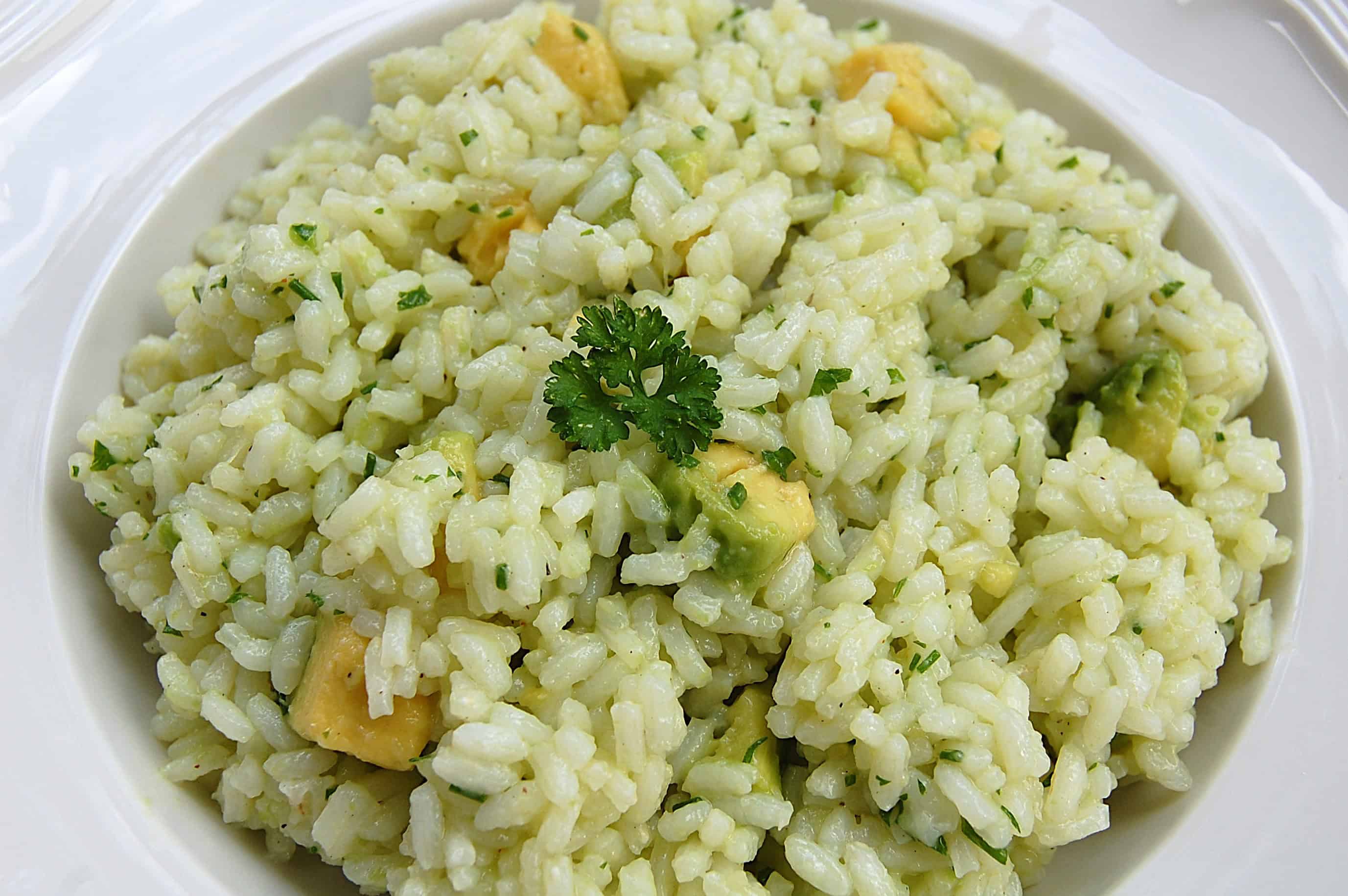 avocado lime rice