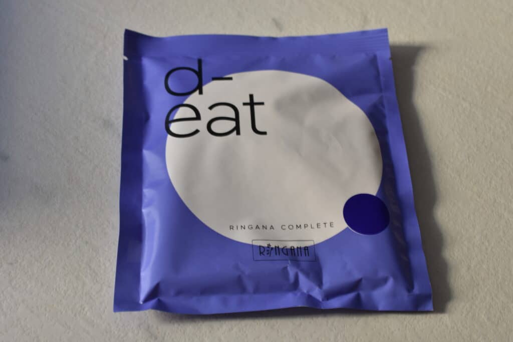 Ringana d-eat 50 g sachet.