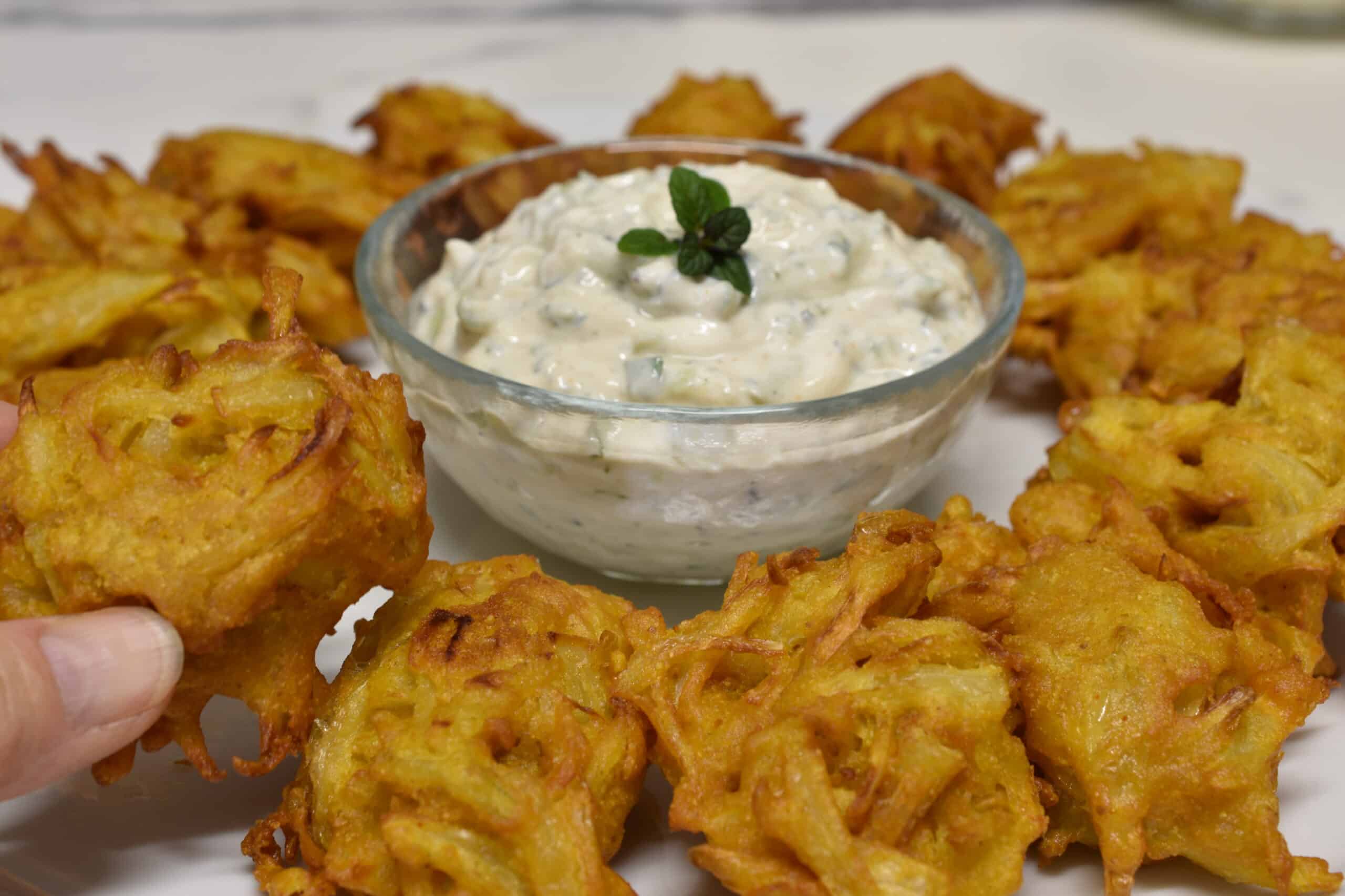 Onion bhaji