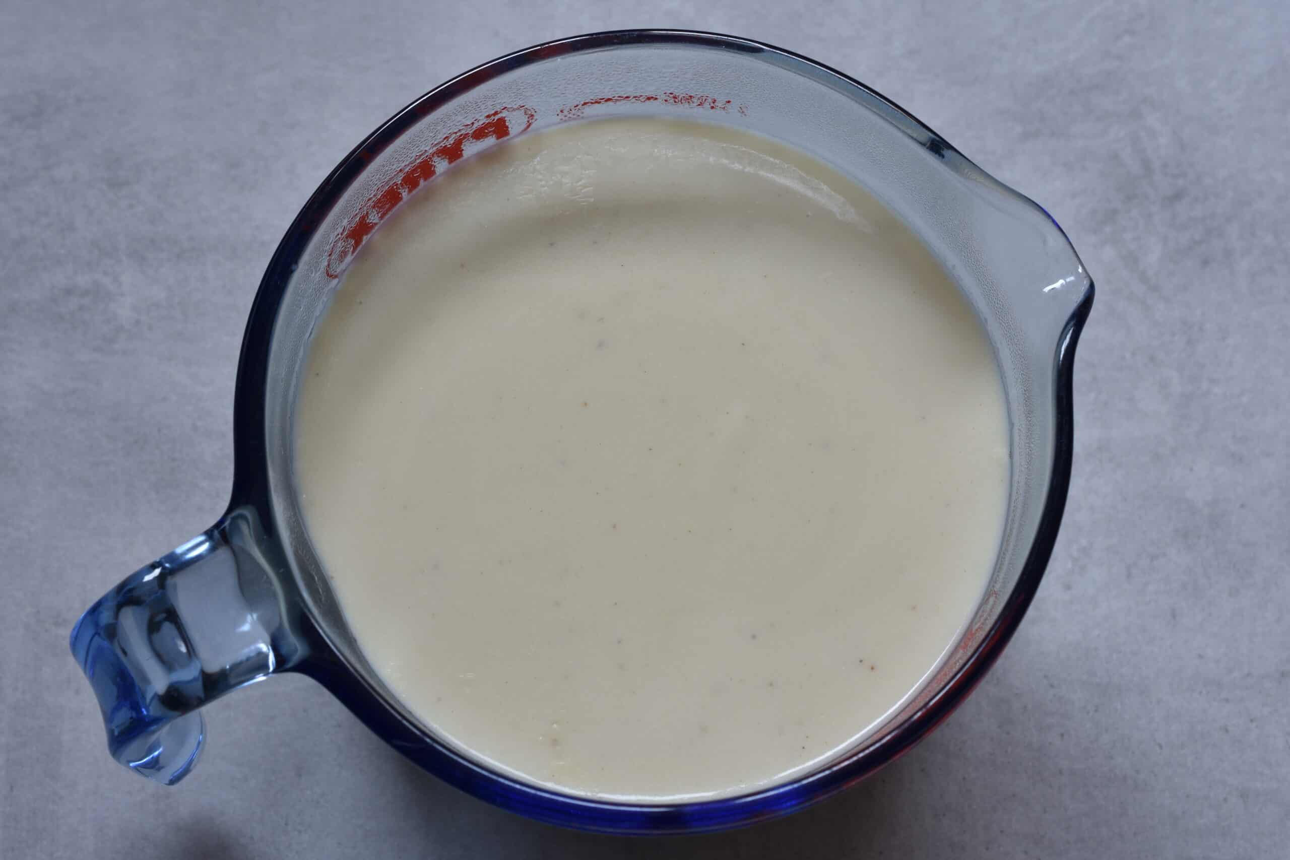 Vegan béchamel sauce