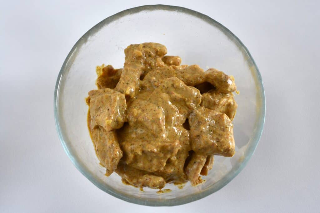 Vegan chicken tikka marinade.