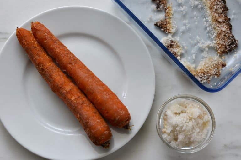 Slow-baked carrots.