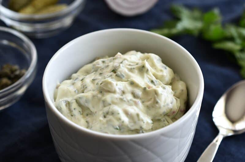 Vegan tartare sauce recipe