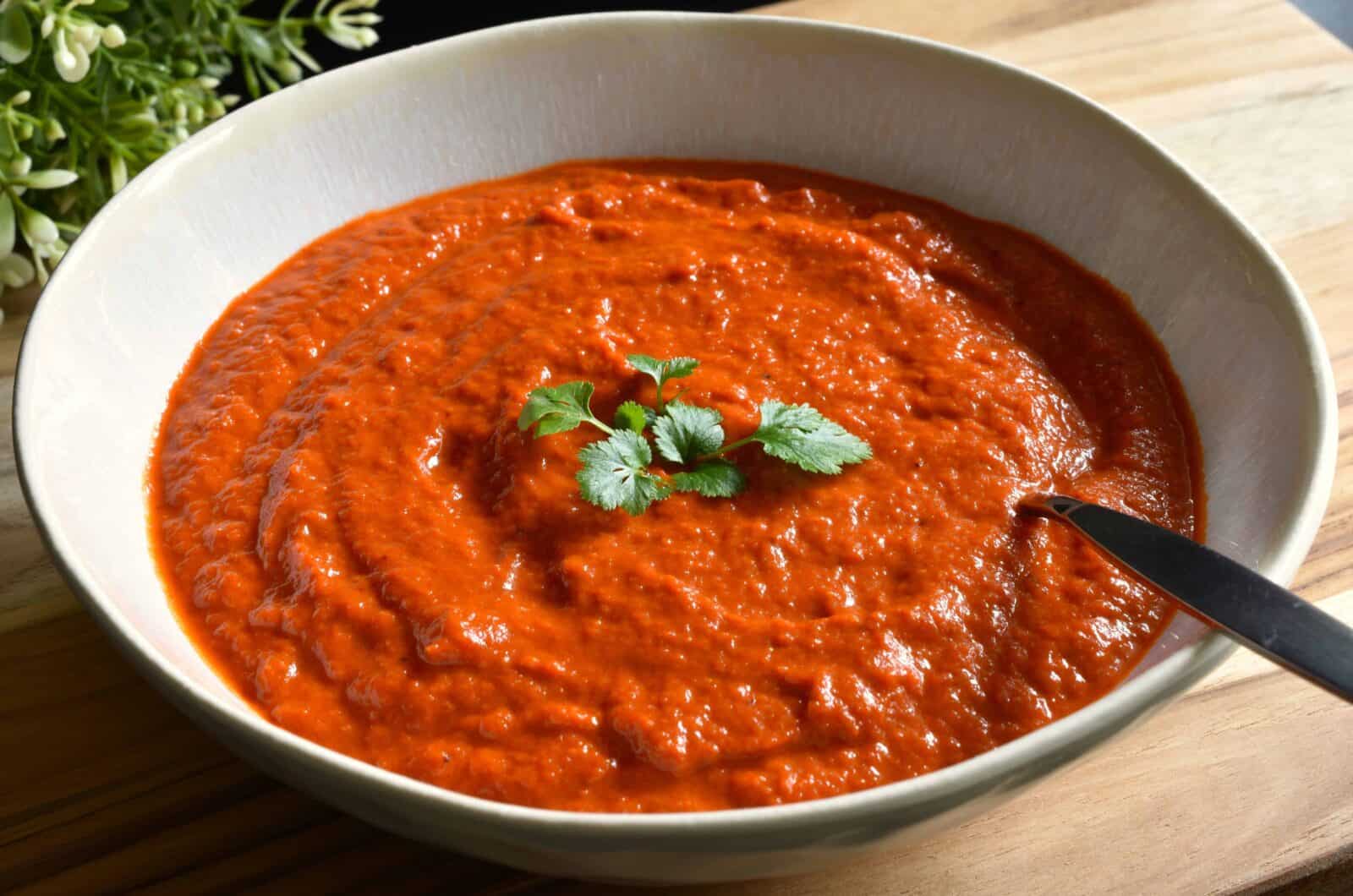 Roasted red pepper sauce